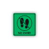 PIC NO ENTRY ZELENA RA