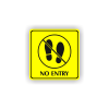 PIC NO ENTRY ZLUTA RA