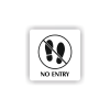 PIC NO ENTRY BILA BR