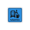 PIC NALEVNA MODRA RA