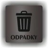 Odpadky (Barva podkladu Černá, Rámeček Bez rámečku, Velikost 200x200)