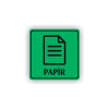 PIC PAPIR ZELENA RA