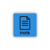 PIC PAPIR MODRA BR