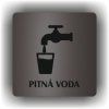 Pitná voda 2 (Barva podkladu Černá, Rámeček Bez rámečku, Velikost 200x200)