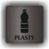 Plasty (Barva podkladu Černá, Rámeček S rámečkem, Velikost 200x200)