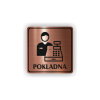 PIC POKLADNA BRONZ RA