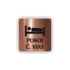 PIC POKOJ C. XXXX BRONZ BR