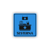 PIC SESTERNA MODRA RA