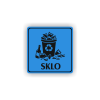 PIC SKLO MODRA RA