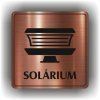 Solárium (Barva podkladu Bronz, Rámeček S rámečkem, Velikost 200x200)