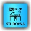 Studovna (Barva podkladu Modrá, Rámeček Bez rámečku, Velikost 200x200)