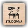 Studovna (Barva podkladu Buk, Rámeček Bez rámečku, Velikost 200x200)