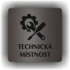 Technická místnost (Barva podkladu Černá, Rámeček Bez rámečku, Velikost 200x200)