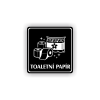 PIC TOALETNI PAPIR CERNA RA