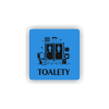 PIC TOALETY MODRA BR