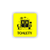 PIC TOALETY ZLUTA BR