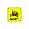 PIC TOALETY ZLUTA RA
