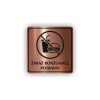 PIC ZAKAZ KONZUMACE POTRAVIN BRONZ RA