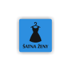 PIC SATNA ZENY MODRA BR