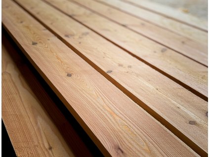 Prkno Modřín 125x24x4000