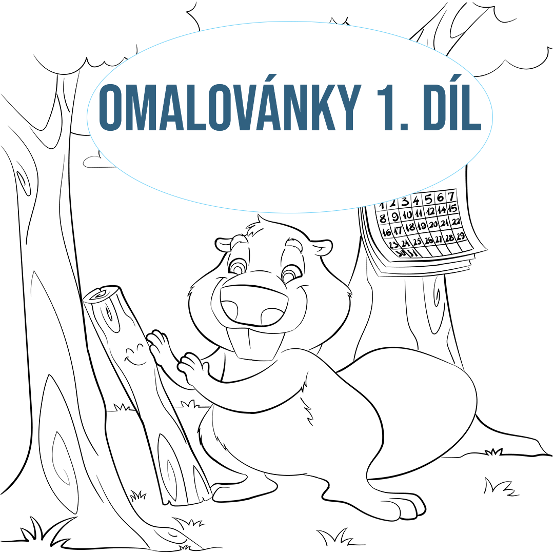 Štístkovy omalovánky 1 díl.