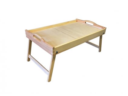 Dřevěný stolek do postele 50x30 cm