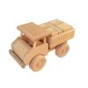 Masivní dřevěné auto s kostkami | Premium