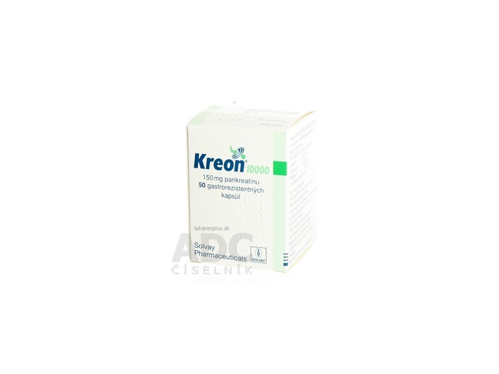 Kreon 10 000 cps end 150 mg (fľ.HDPE) 1x50 ks