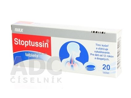 STOPTUSSIN tablety tbl (blis.Al/PVC) 1x20 ks