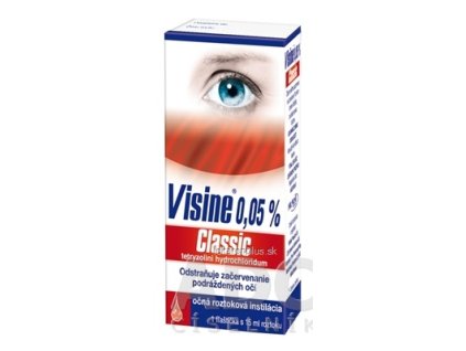 Visine Classic 0,05 % int opo (fľ.LDPE) 1x15 ml