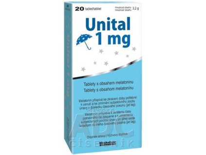 Vitabalans Unital 1 mg tbl 1x20 ks