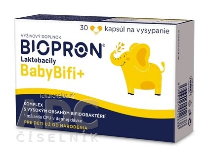 BIOPRON Laktobacily BabyBifi+ cps 1x30 ks