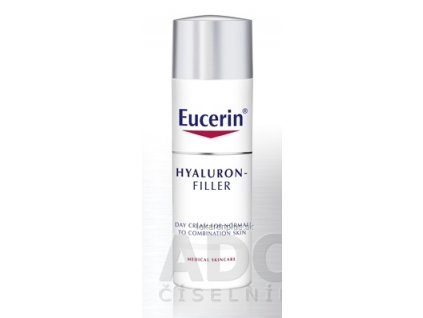 Eucerin HYALURON-FILLER denný krém proti vráskam intenzívny vyplňujúci krém pre normálnu a zmiešanú pleť 1x50 ml