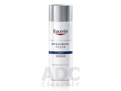 Eucerin HYALURON-FILLER UREA nočný krém proti vráskam pre suchú pleť 1x50 ml