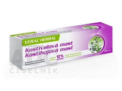 HERBACOS VERAL HERBAL kostihojová masť 1x100 ml