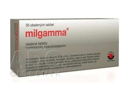 MILGAMMA tbl obd 50 mg/250 µg 1x50 ks