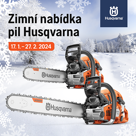 Zimní akce Husqvarna