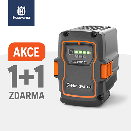 Akumulátor Husqvarna 1+1 ZDARMA