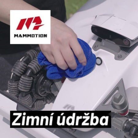 Zimní údržba sekačky LUBA 2 AWD X