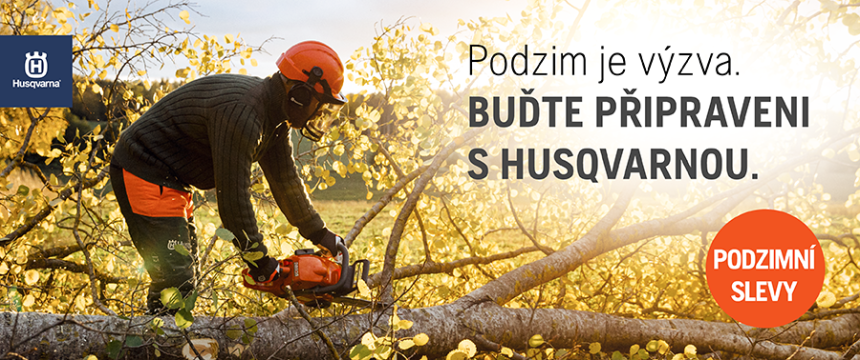 Podzimní akce husqvarna 2025
