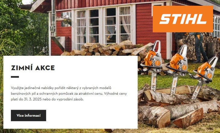 Zimní akce STIHL 2026