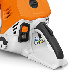 Jednoduché startování motorové pily STIHL MS 500i