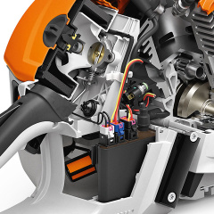 Technologie STIHL Injection motorové pily STIHL MS 500i