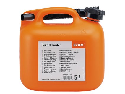 Kanystr na benzin STIHL 5l oranzovy