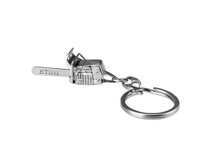 kovovy privesek na klice pila STIHL