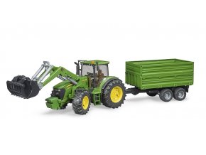 traktor John Deere 7930 s celnim nakladacem