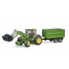 traktor John Deere 7930 s celnim nakladacem