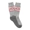 Ponožky STIHL XMAS vínovošedé (Velikost 35-38)
