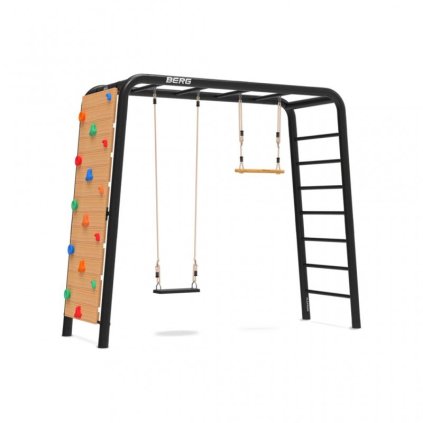 PlayBase Medium TL včetně houpačky, hrazdy a lezecké stěny