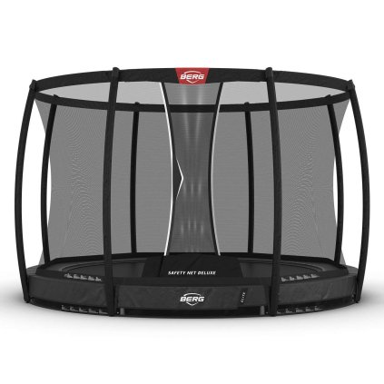 37.91.03.03 8715839101300 BERG Elite InGround 330 Grey + Safety Net Deluxe Ecomkit EN 1